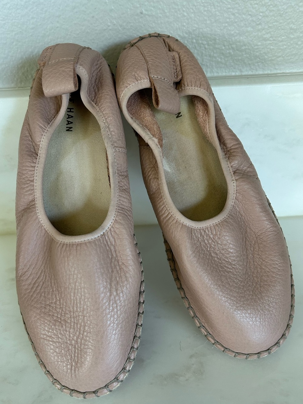 Cole Haan Cloudfeel Espadrille Slip On Flats Ballet Slipper Pink Size 7.5 - Picture 2 of 16